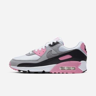 Pantofi Casual Nike Air Max 90 Dama Albi Negrii Gri | SXDH-53194